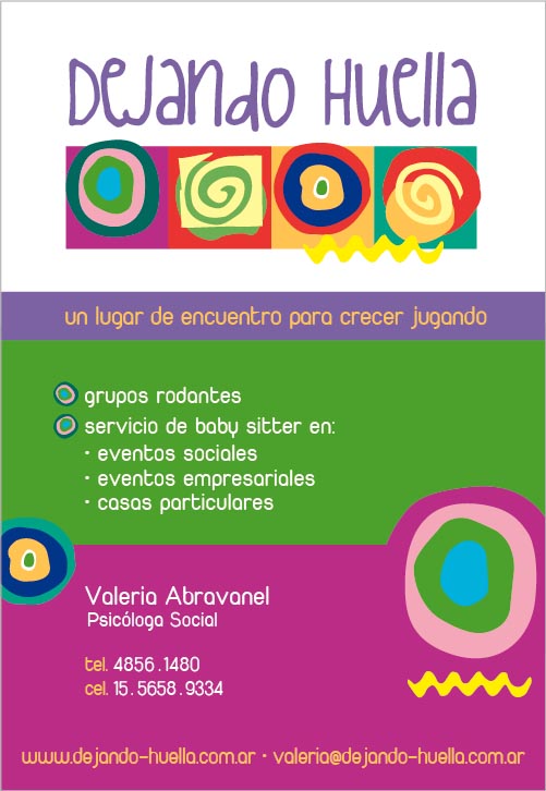 Dejando Huella - Flyer
